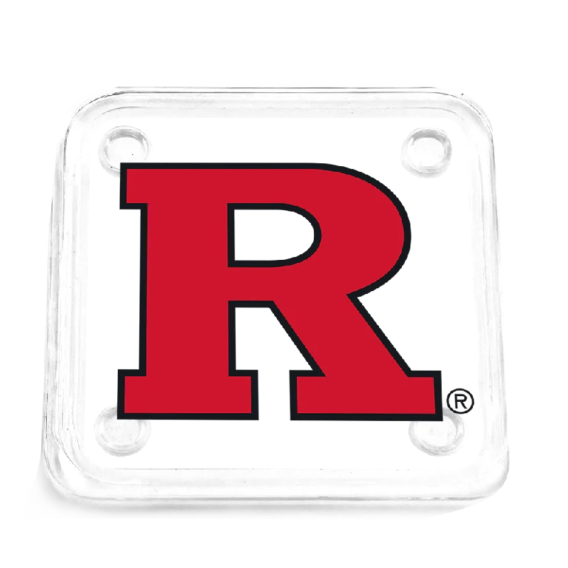 Rutgers Scarlet Knights - R Logo Drink Coaster