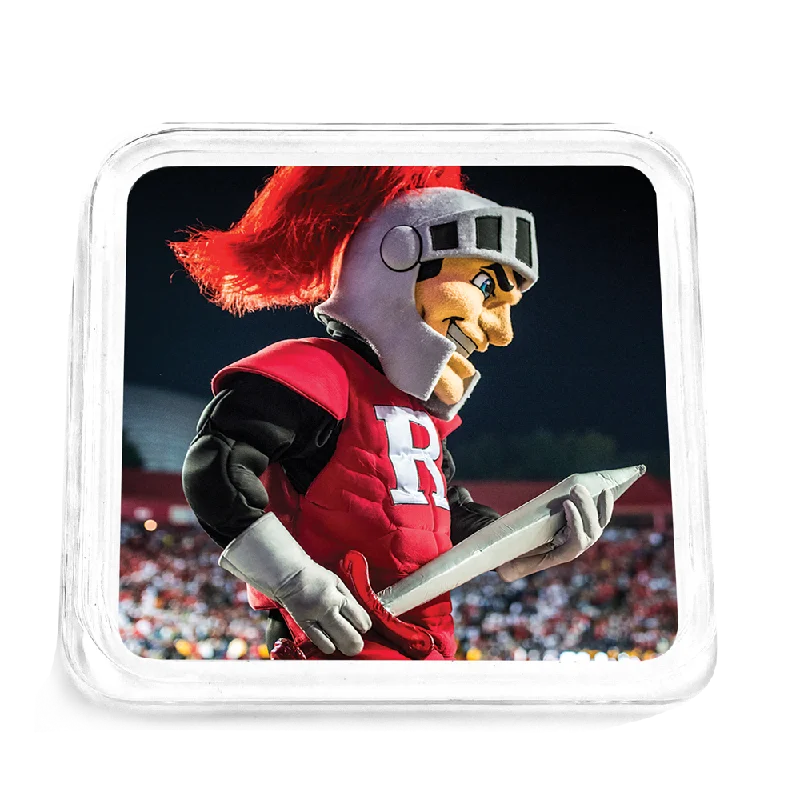 Rutgers Scarlet Knights - Sir Henry's Sword Drink Coaster