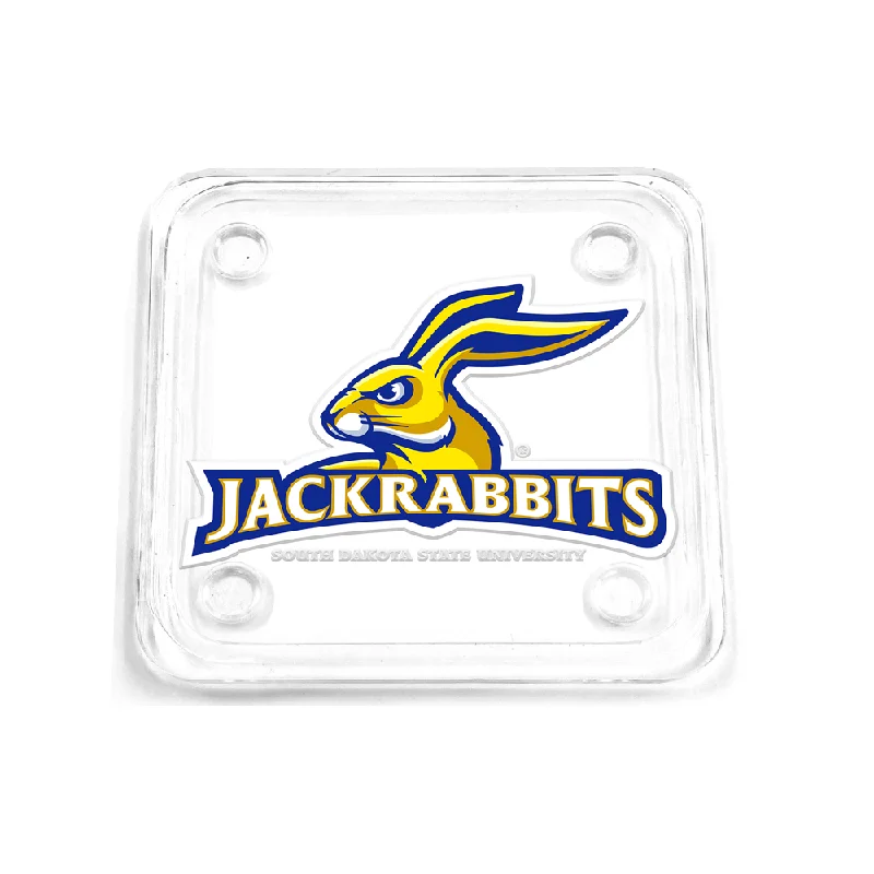 South Dakota State Jackrabbits - Jackrabbits Head SDSU Drink Coaster