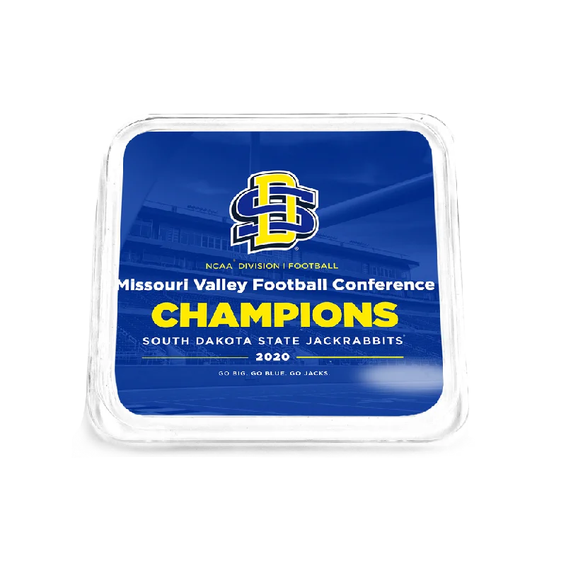 South Dakota State Jackrabbits - Missouri Valley Champions Drink Coaster