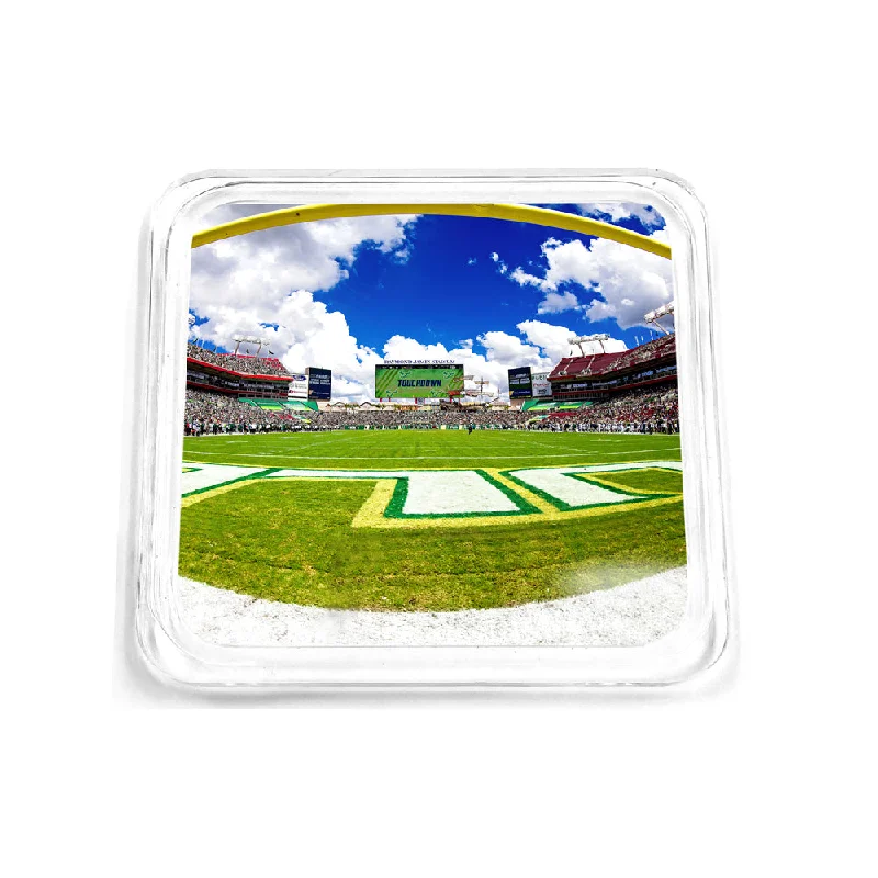 USF Bulls - Bulls End Zone Touchdown Drink Coaster