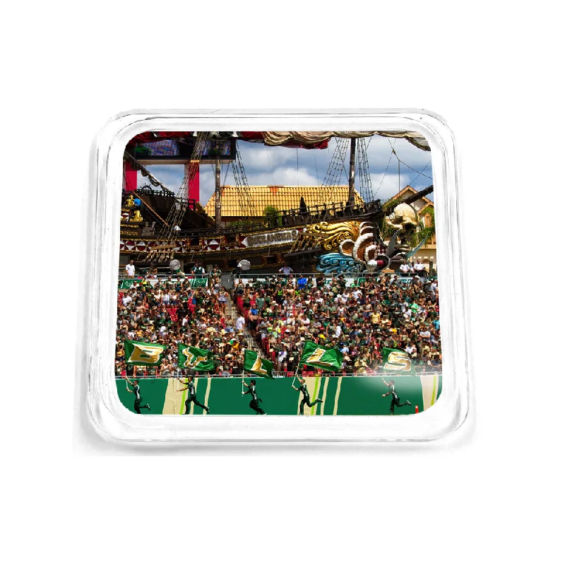 USF Bulls - Bulls in Ray Jay Drink Coaster