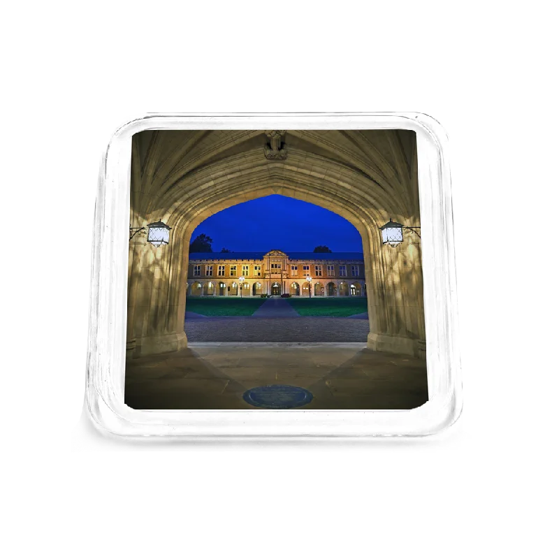 WashU - Campus Night Acrylic Coaster