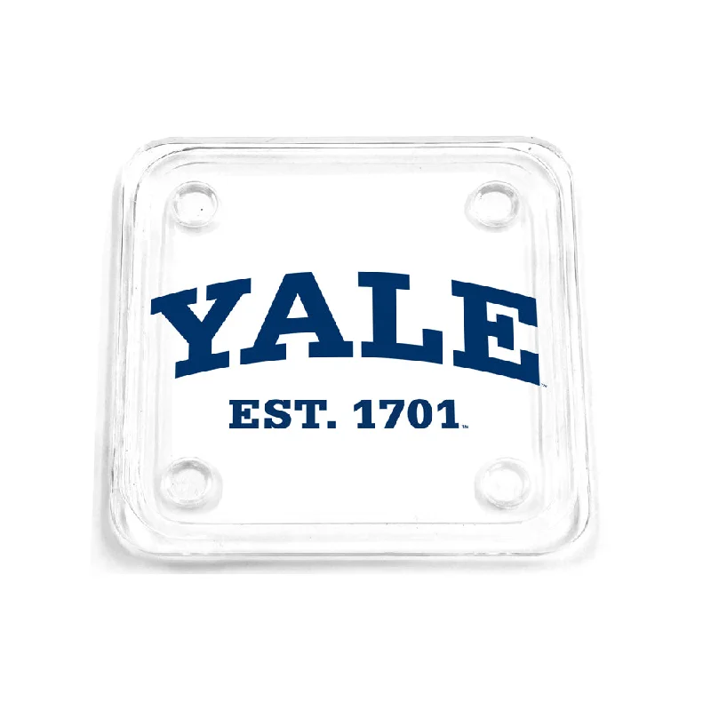 Yale Bulldogs - Yale Established 1701 Drink Coaster