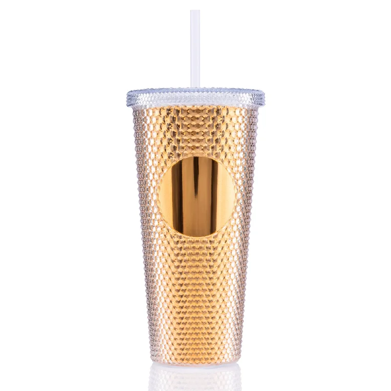 24 oz Bux Metallic Tumbler