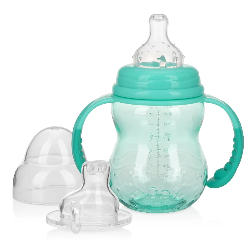 Bottle-to-Cup Wide Neck Bottle