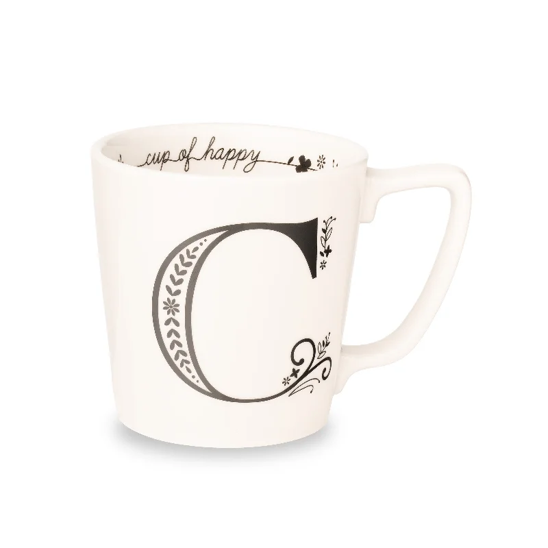 Cup of Happy Letter Mug C