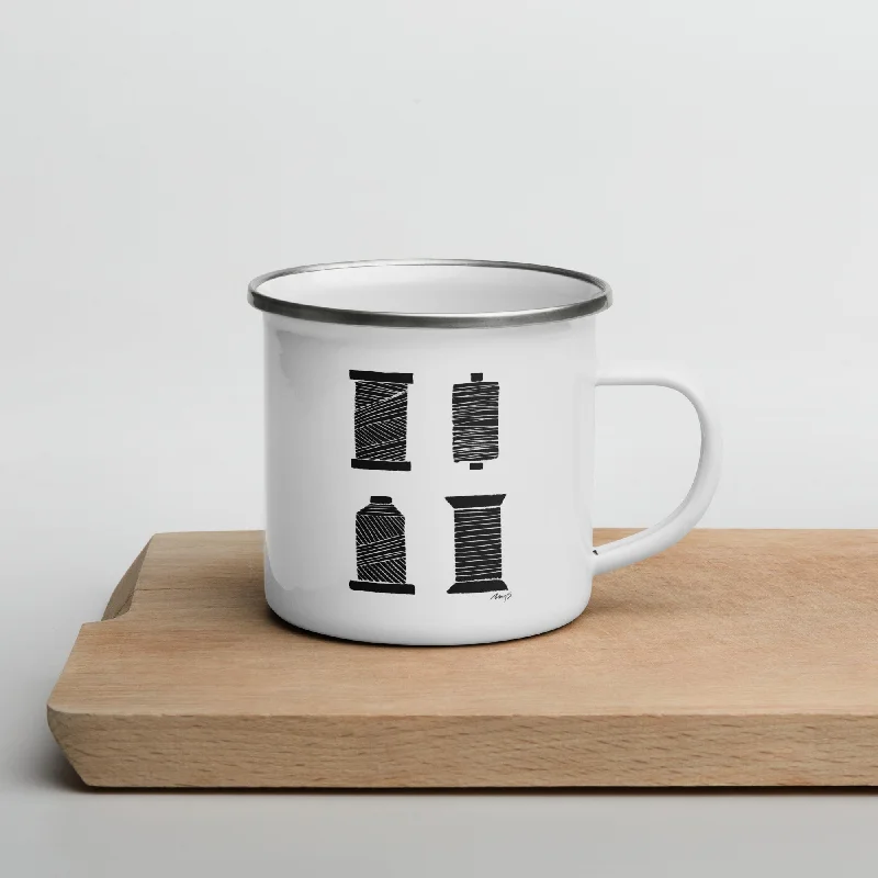 Enamel Mug | Spools Print