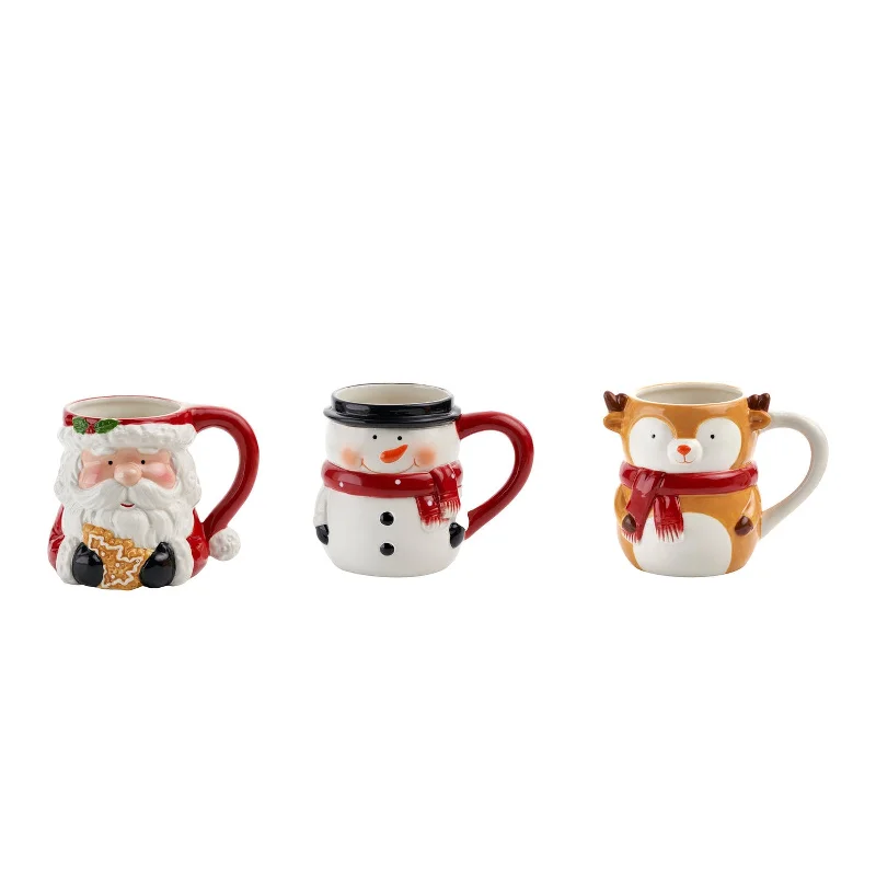 Holiday Mug, Set of 3