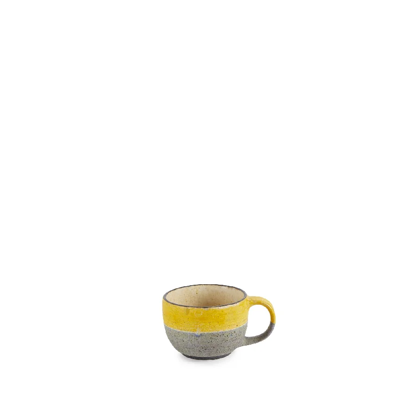 Indigo with Yellow Mug