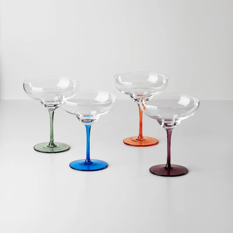 Bottoms Up Margarita Glasses, Set Of 4