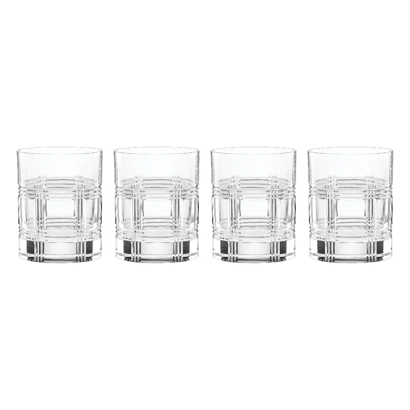 Hudson Crystal DOF Glasses, Set of 4