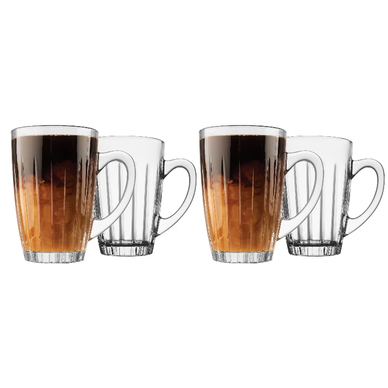 Relief Coffee Mug, Set of 4