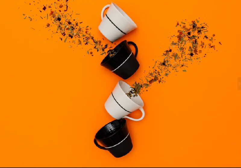 [Sue Ure x Gohobi] Black porcelain Wide mug