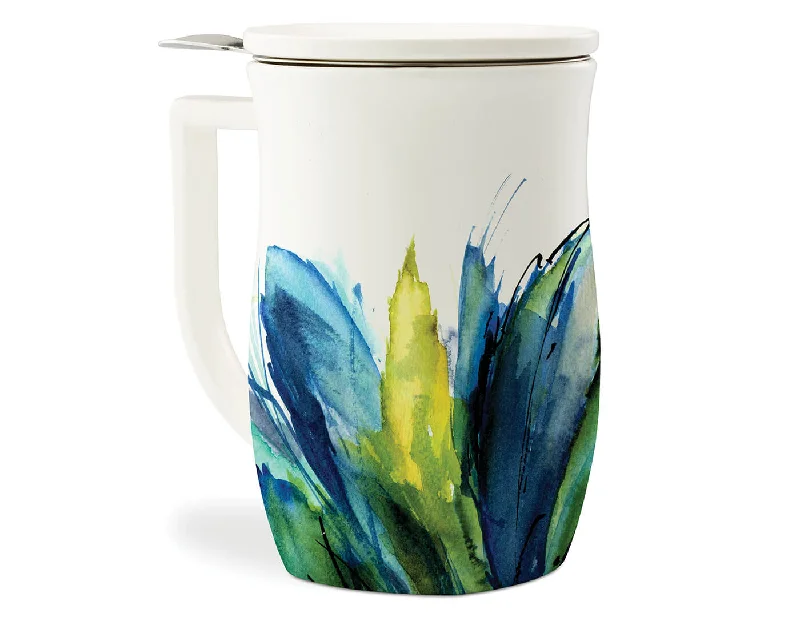 Fiore Steeping Cup with Infuser Blue Agave