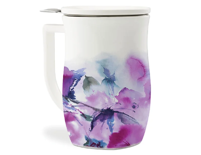 Fiore Steeping Cup with Infuser Verbena Blossom