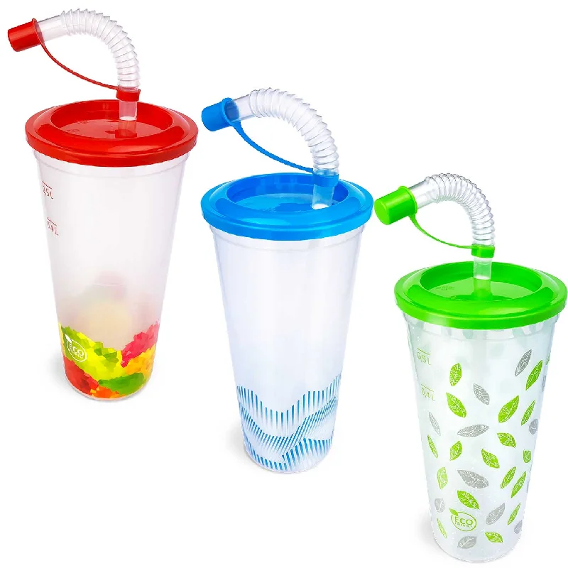 Tumbler Cups Party Pack (100 cups) - (17oz./500ml.)