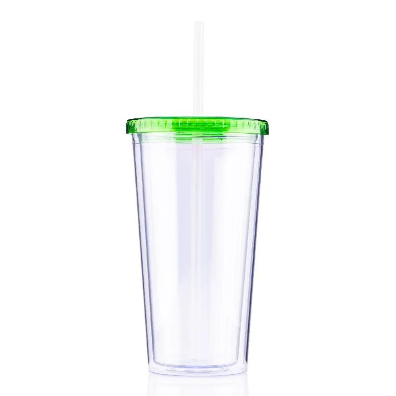 20 oz Venti Slurpy Clear with Solid Lid Tumbler