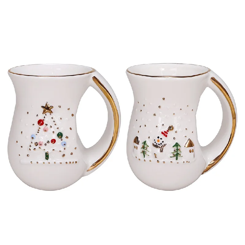 16oz Castleton Christmas Cozy Mug - Assorted 1 at random